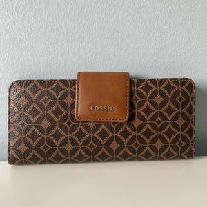 Fossil Bifold Wallet, New W/O Tags